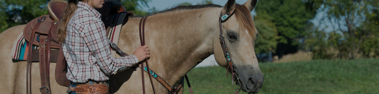 Turquoise Beaded Tack