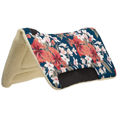 Contoured Printed Polyester Saddle Pads