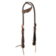 Western Floral Headstall, Sliding Ear