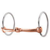 Professional Ring Snaffle Bit, 5" Copper Mouth