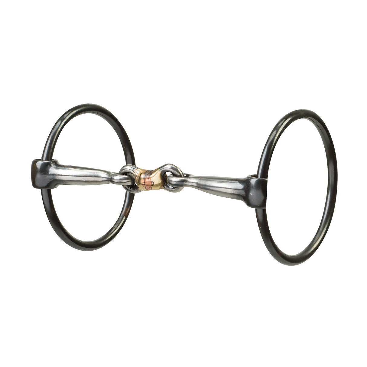 Ring Snaffle Bit with 5" Sweet Iron Dogbone Mouth with