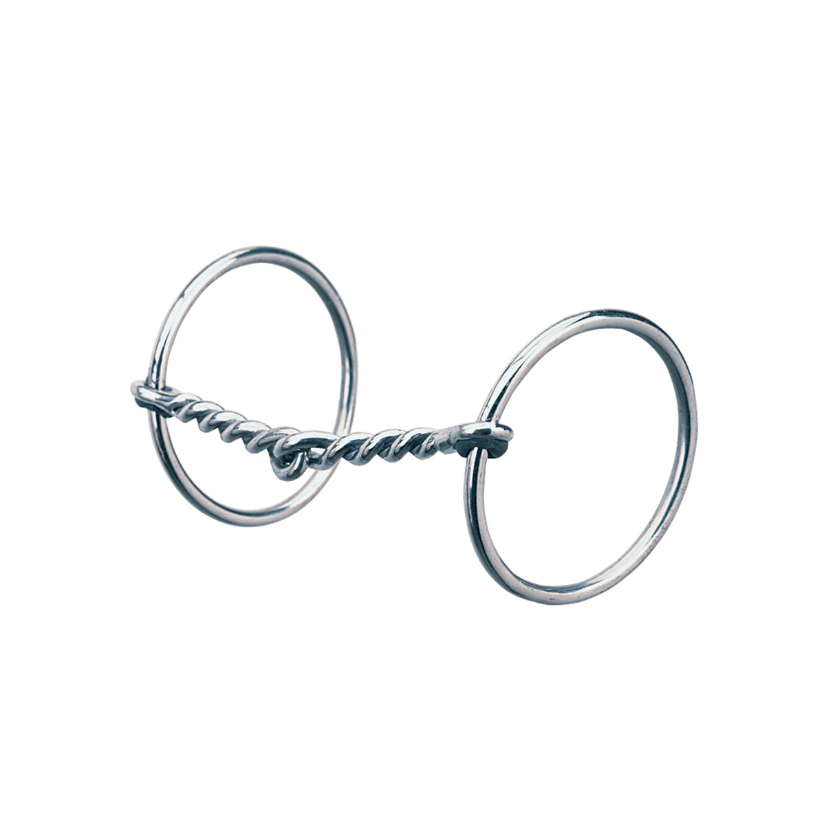 All Purpose Ring Snaffle Bit, 5" Single Twisted Wire Mouth