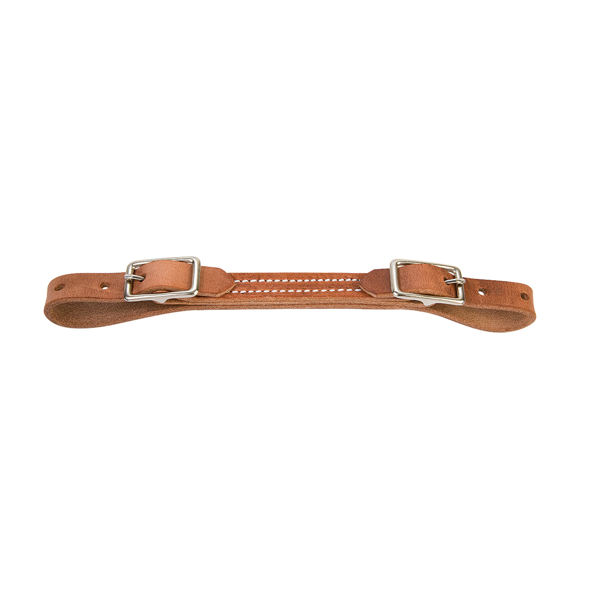 Flat Harness Leather Curb Strap