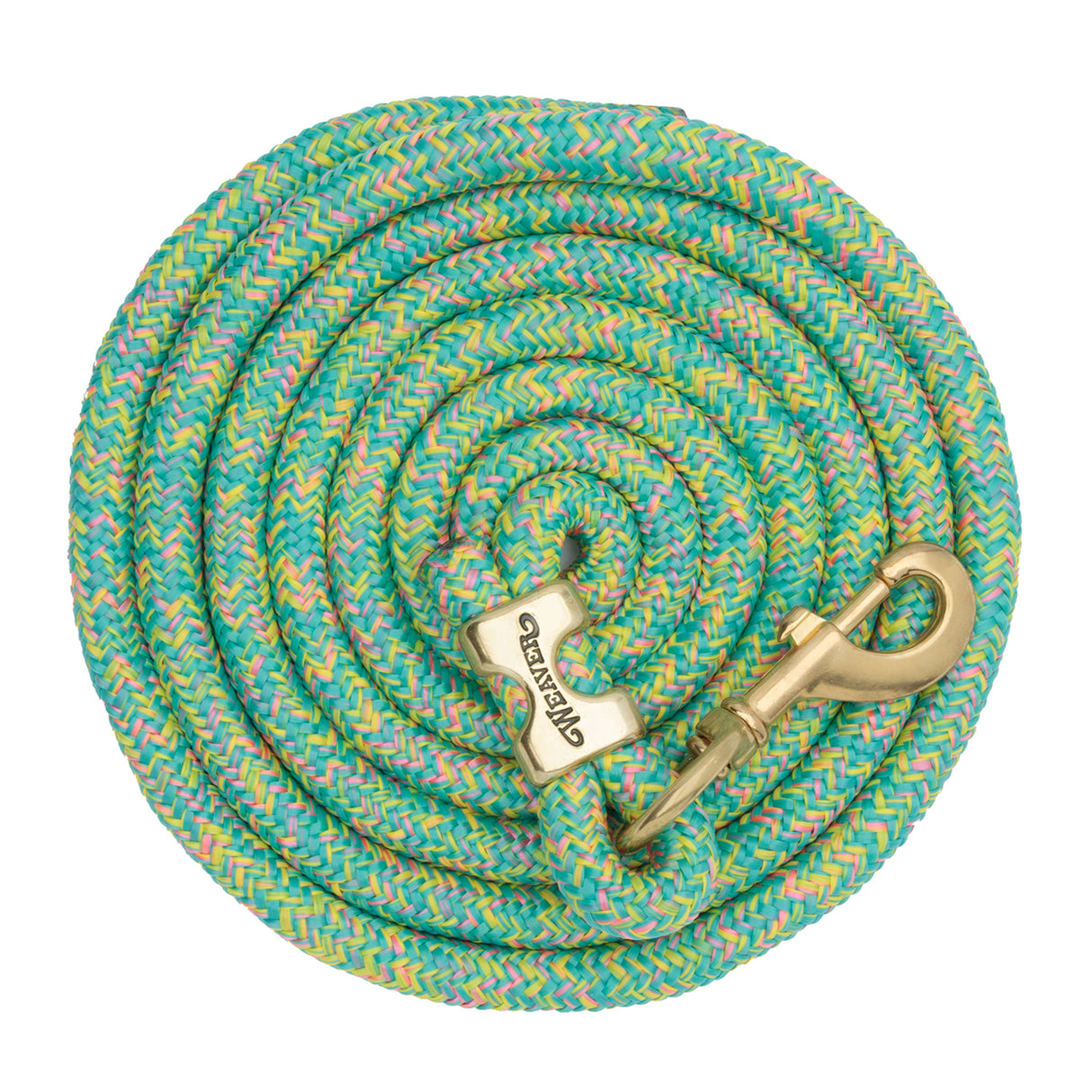 Poly Lead Rope with a Solid Brass 225 Snap