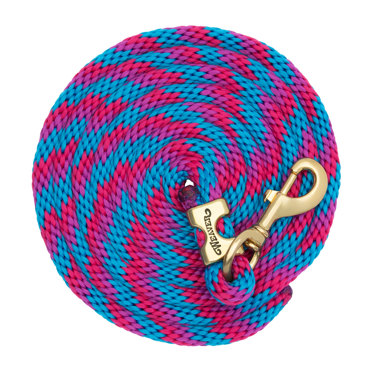 Poly Lead Rope with a Solid Brass 225 Snap