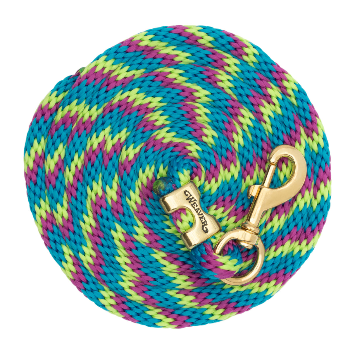 Poly Lead Rope with a Solid Brass 225 Snap