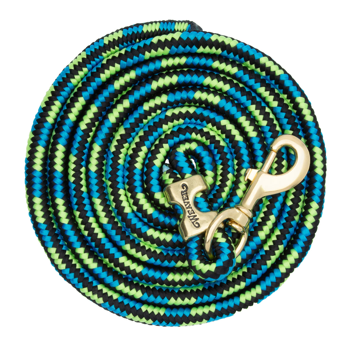 Poly Lead Rope with a Solid Brass 225 Snap