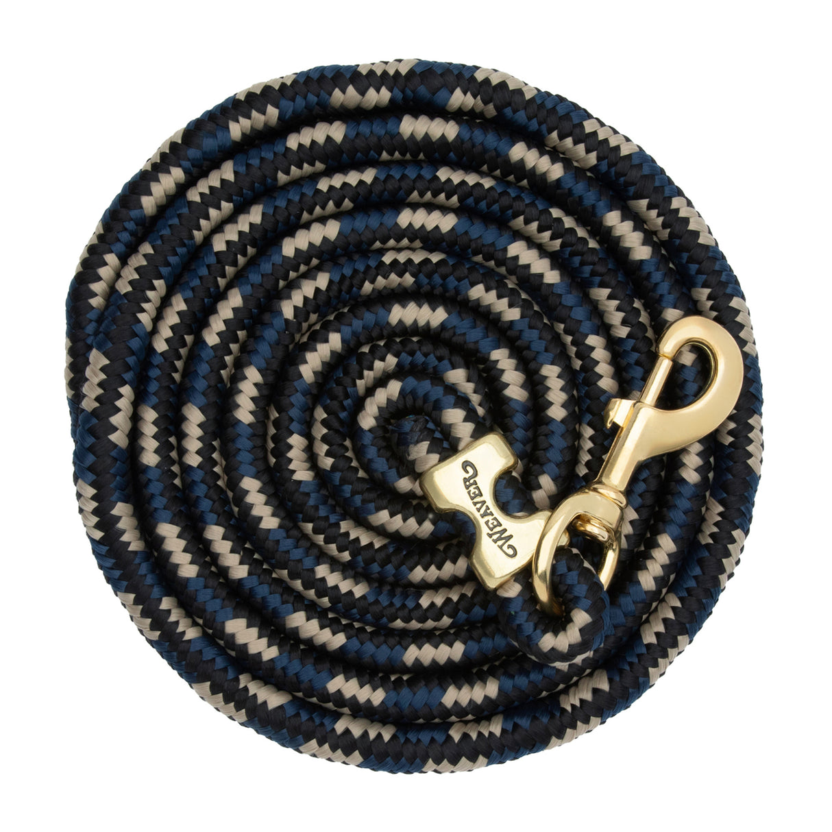 Poly Lead Rope with a Solid Brass 225 Snap