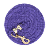 Poly Lead Rope with a Solid Brass 225 Snap