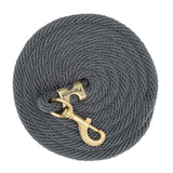 Poly Lead Rope with a Solid Brass 225 Snap