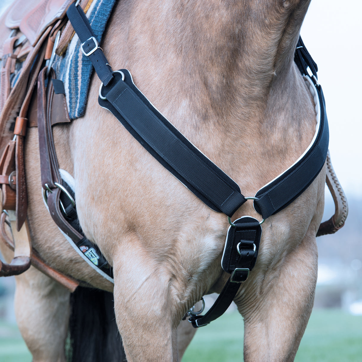 Weaver Leather Breast Collar with AirFlex® Technology