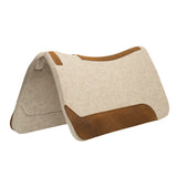 Contoured Wool Blend Felt Saddle Pad