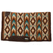 Synergy Blanket-Top Wool Felt Saddle Pad in Brown, Turquoise, Black, Purple Southwestern Patterns