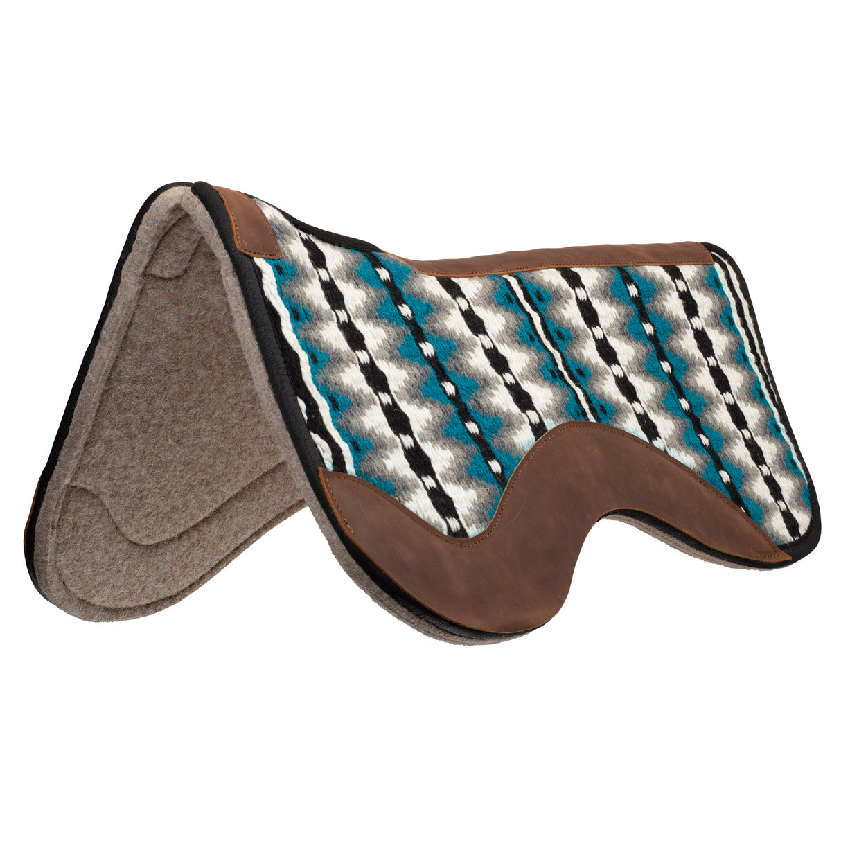 Close Contact Contoured New Zealand Wool Felt Saddle Pad