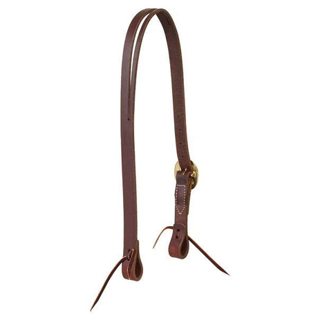Working Tack Single-Ply Headstall with Tie Ends