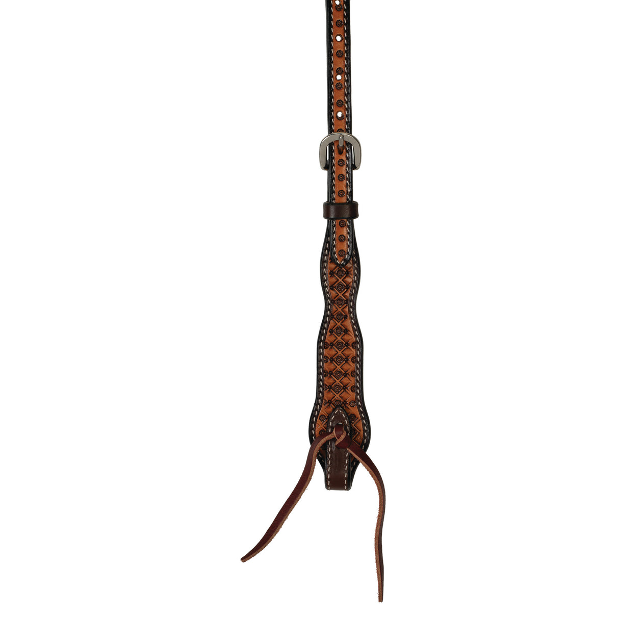 Floret Tooled Headstall