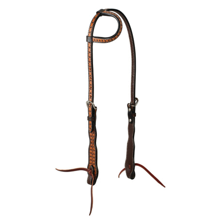 Floret Tooled Headstall