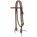 Working Tack Single-Ply One Buckle Headstalls with Tie Ends