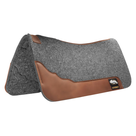 Synergy Contoured Steam Pressed 100% Merino Wool Felt Performance Saddle Pad