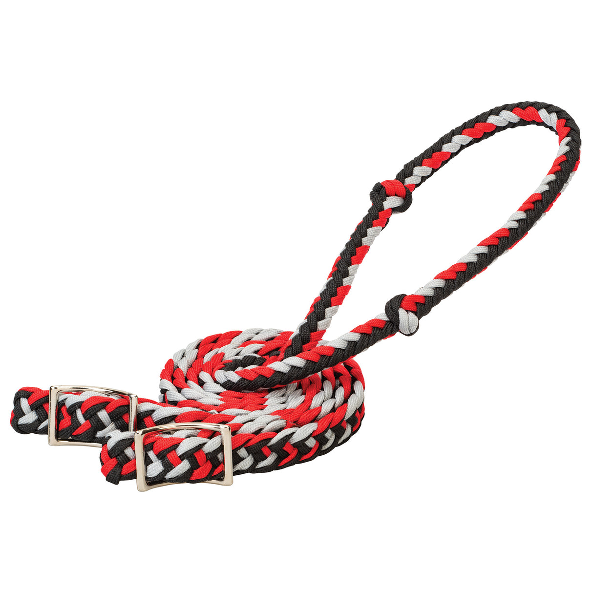 Braided Nylon Barrel Reins