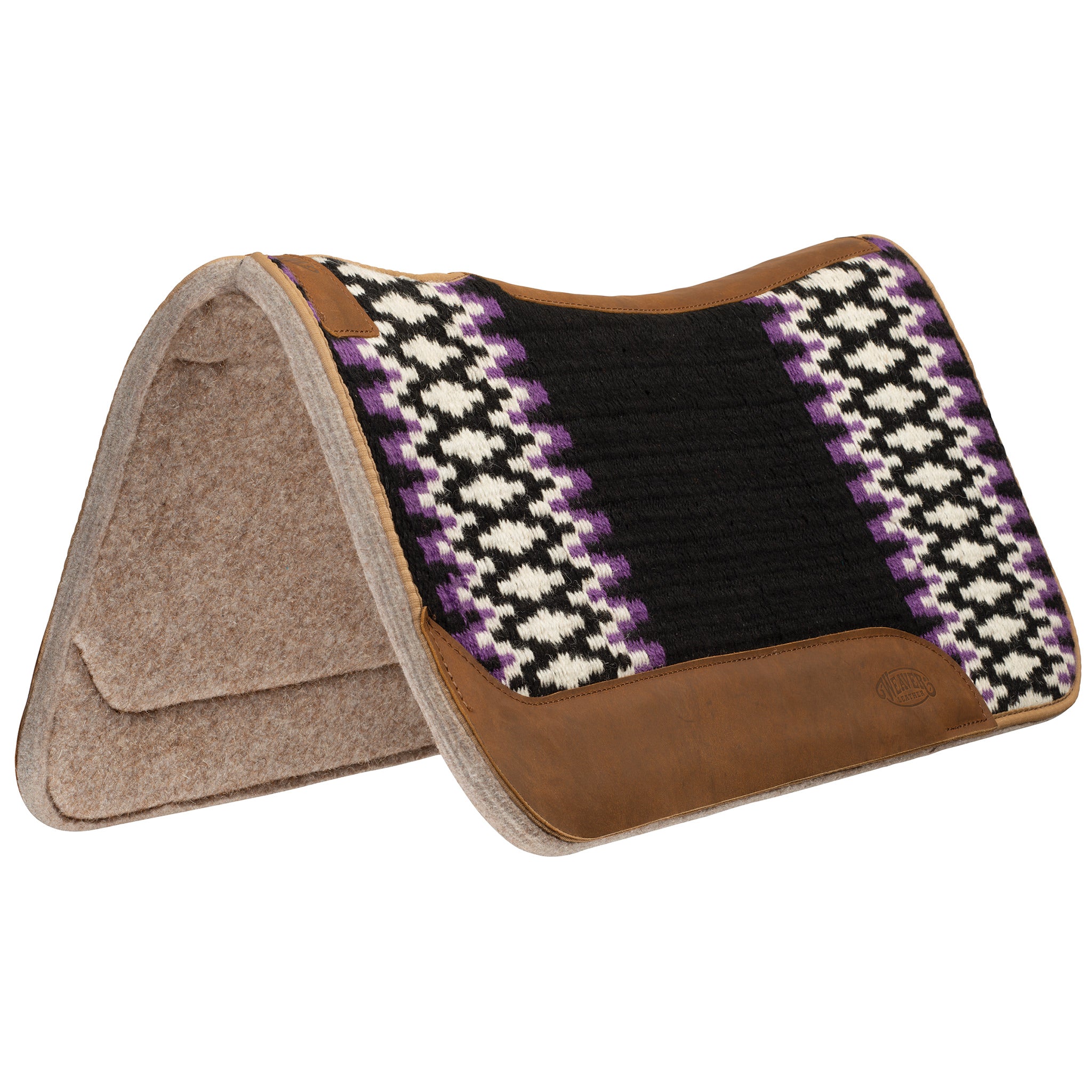 Horse western ranch pad / high quality new zealand wool / 32x36 inch buy size (All size customization Available) Western Ranch saddle pads