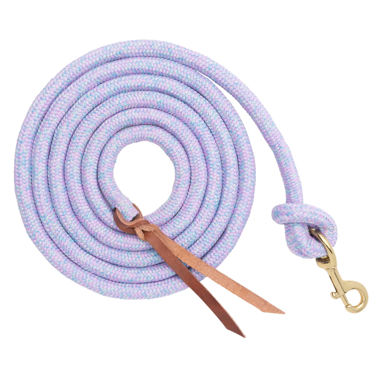 Poly Cowboy Lead with Snap, 5/8" x 10'