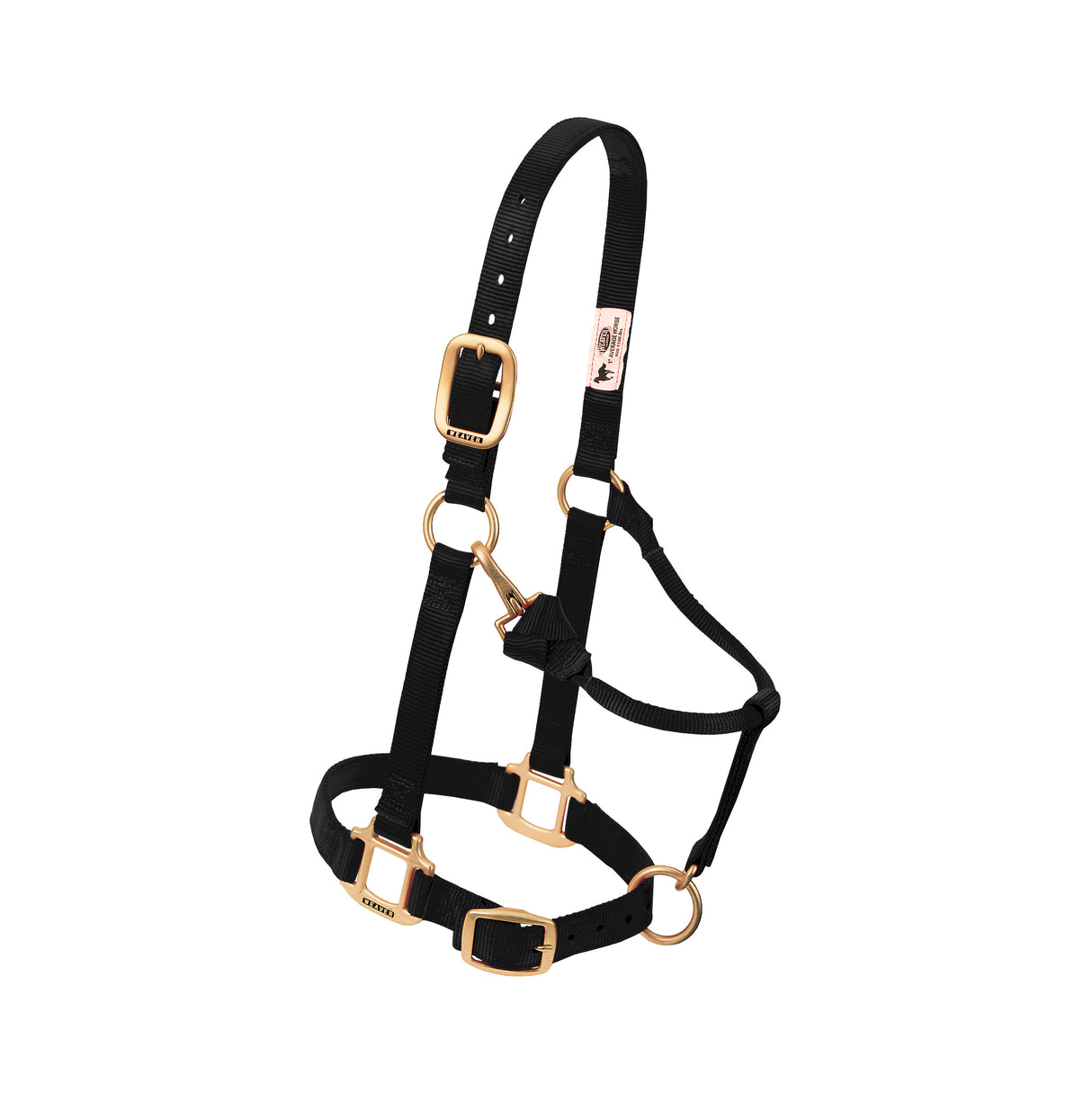 Original Adjustable Chin and Throat Snap Halter, 3/4"