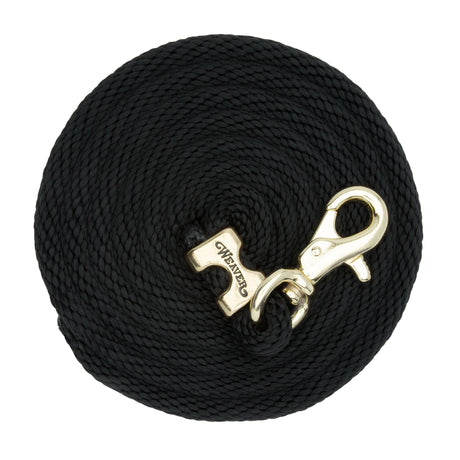 Poly Lead Rope with Brass Plated Bull Trigger Snap