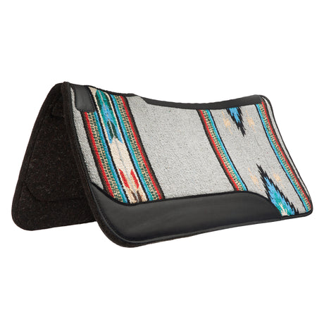 Contoured Single Weave Wool Blend Felt Saddle Pad