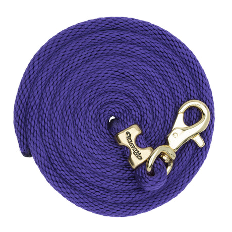 Poly Lead Rope with Brass Plated Bull Trigger Snap