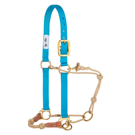 Horseman's Halter with Side Ring