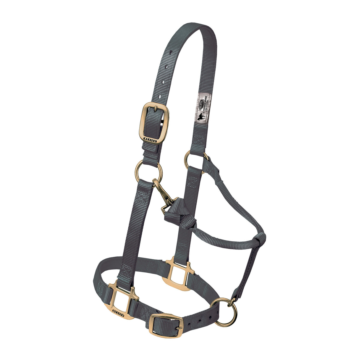 Original Adjustable Chin and Throat Snap Halter, 3/4"