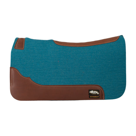 Synergy Contoured Steam Pressed 100% Merino Wool Felt Performance Saddle Pad