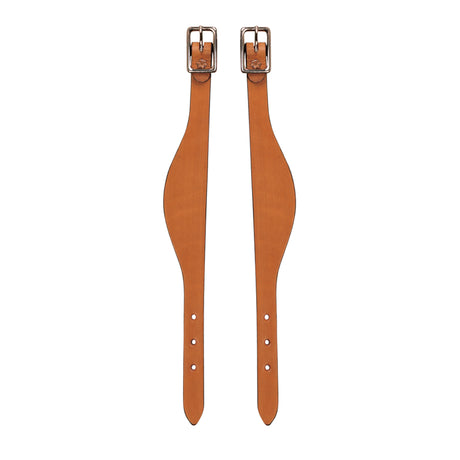 Bridle Leather Fender Hobbles, Flared