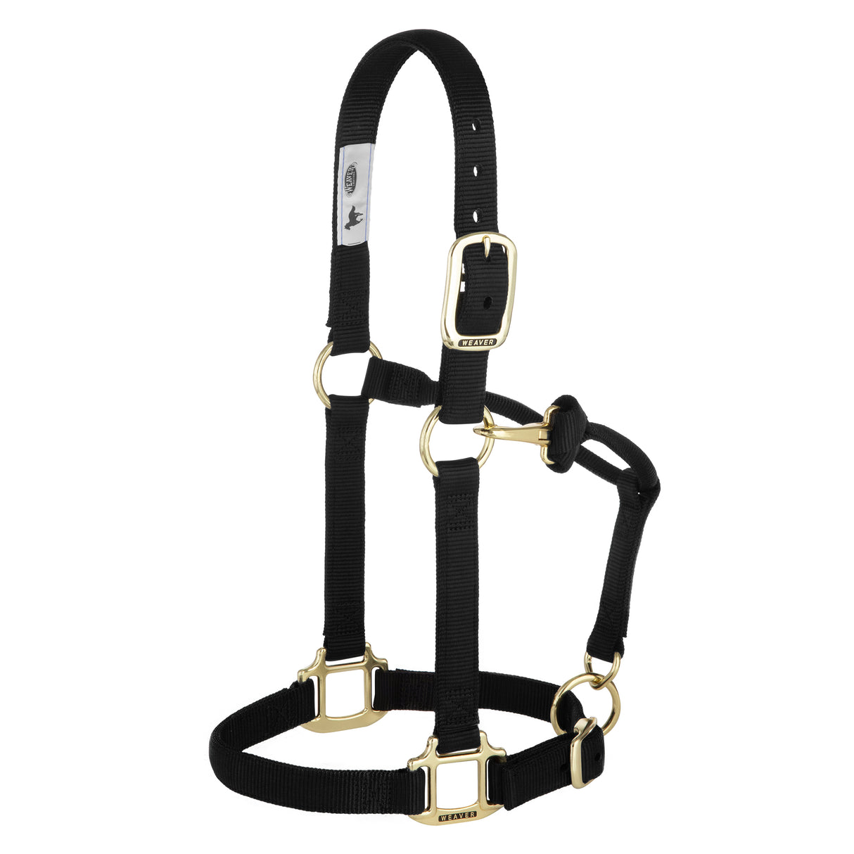 Original Adjustable Chin and Throat Snap Halter, 1"