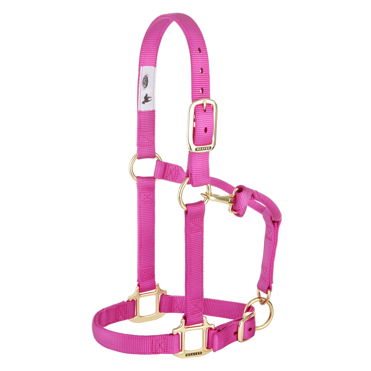 Original Adjustable Chin and Throat Snap Halter, 1"