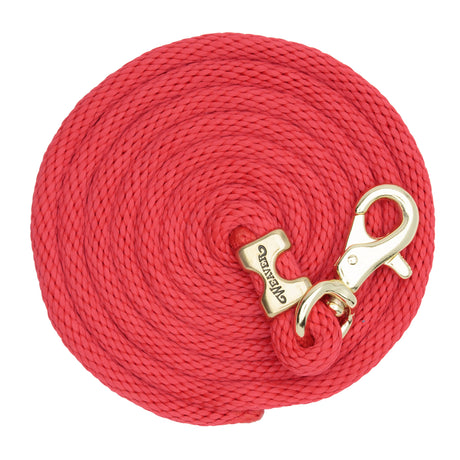 Poly Lead Rope with Brass Plated Bull Trigger Snap