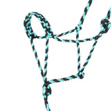 Braided Rope Halter with 10' Lead