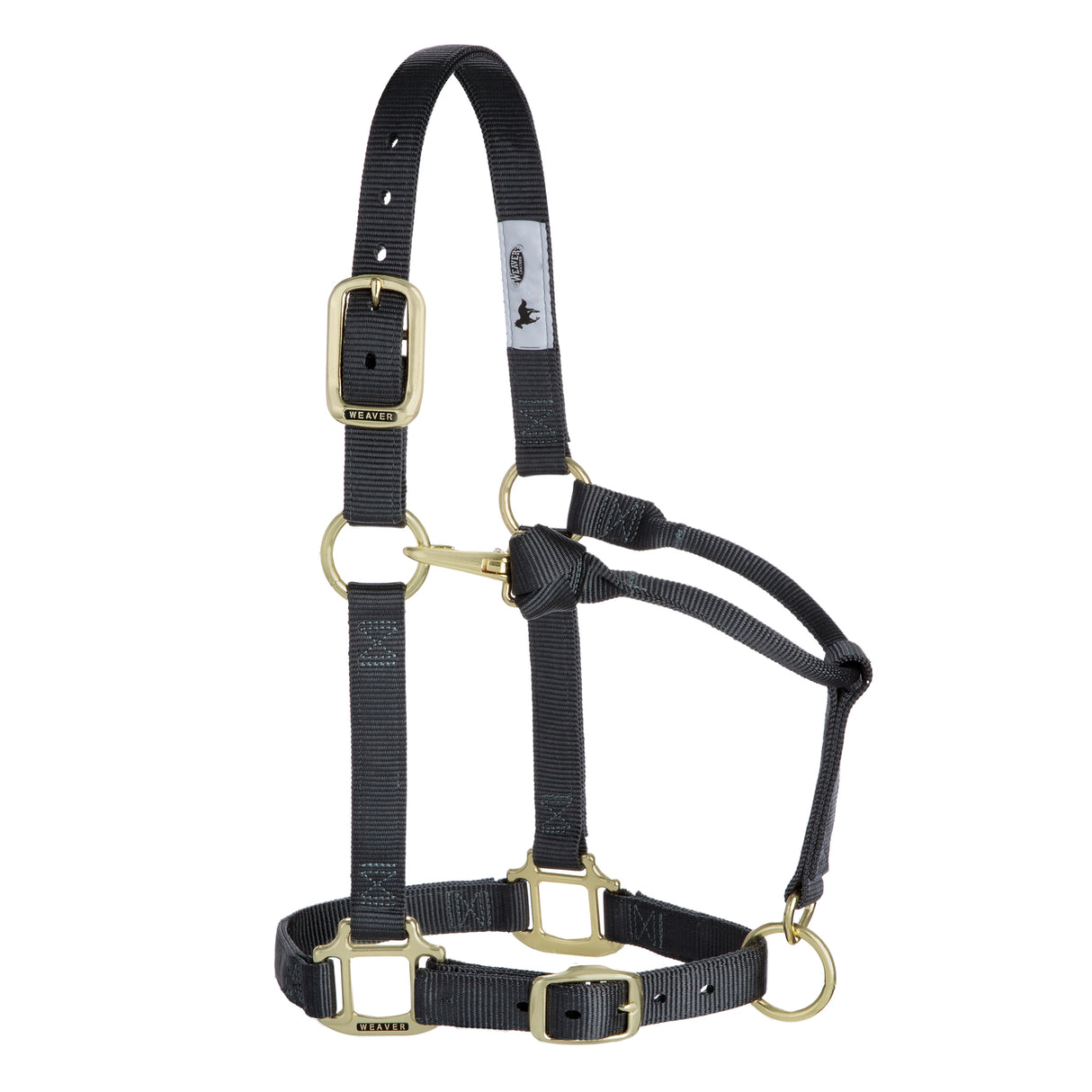 Original Adjustable Chin and Throat Snap Halter, 1"