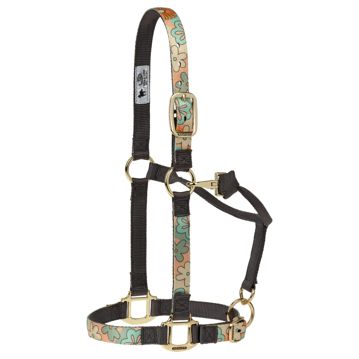 Patterned Adjustable Halter, 1"