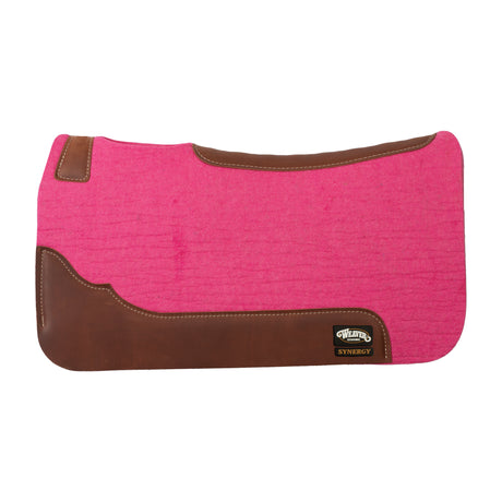 Synergy Contoured Steam Pressed 100% Merino Wool Felt Performance Saddle Pad