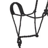 Braided Rope Halter with 10' Lead