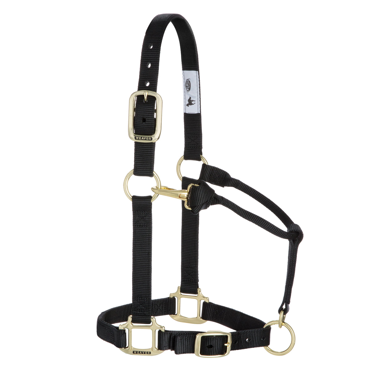 Original Adjustable Chin and Throat Snap Halter, 1"