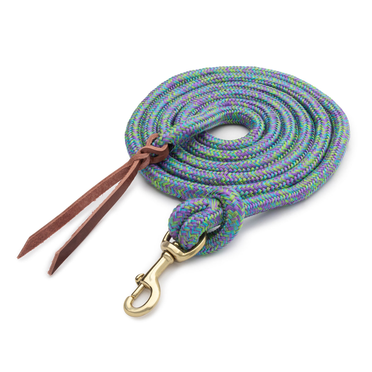 Poly Cowboy Lead with Snap, 5/8" x 10'