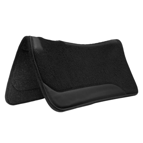 Contoured Single Weave Wool Blend Felt Saddle Pad