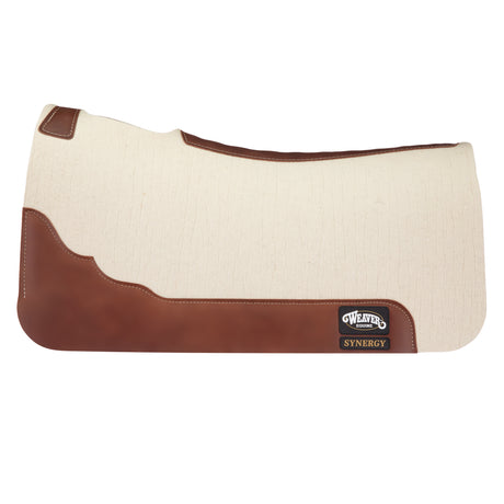 Synergy Deep Contour Steam Pressed 100% Merino Wool Felt Performance Saddle Pad