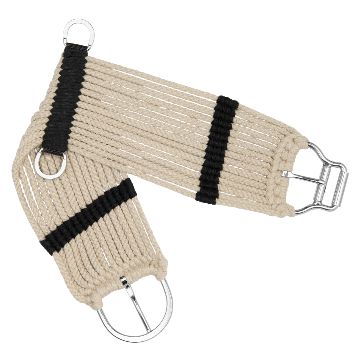 Rayon 15 Strand Smart Cinch® with Roll Snug® Buckle, Straight, Tan