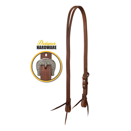 Synergy® Harness Leather Headstall with Designer Hardware