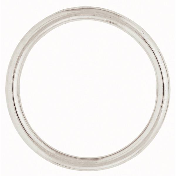 Barcoded 3 Ring, 1-3/4", Nickel Plated