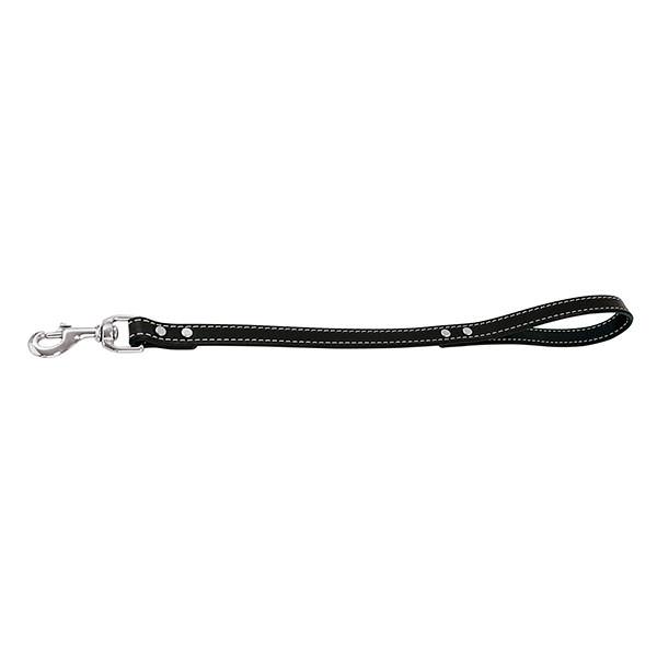 Spikes Leash, Black, 3/4" x 18"